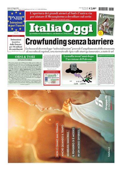 Italia oggi : quotidiano di economia finanza e politica